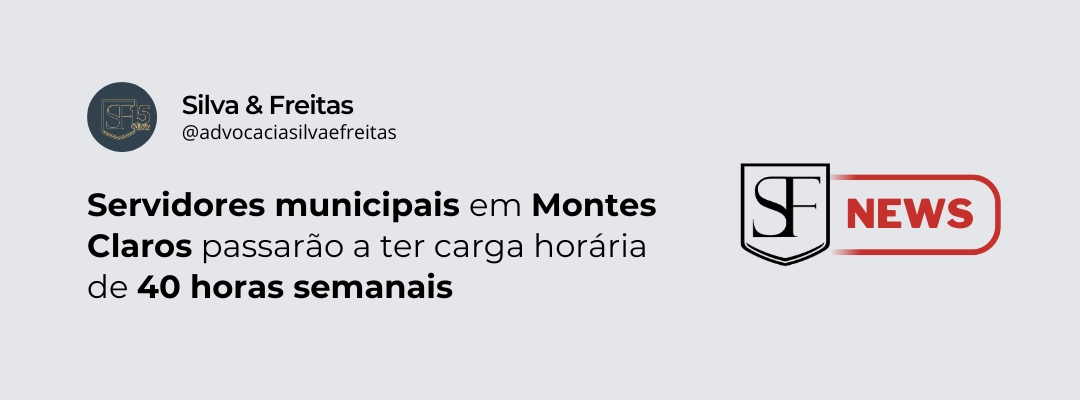 Servidores municipais em Montes Claros passarão a ter carga horária de 40 horas semanais